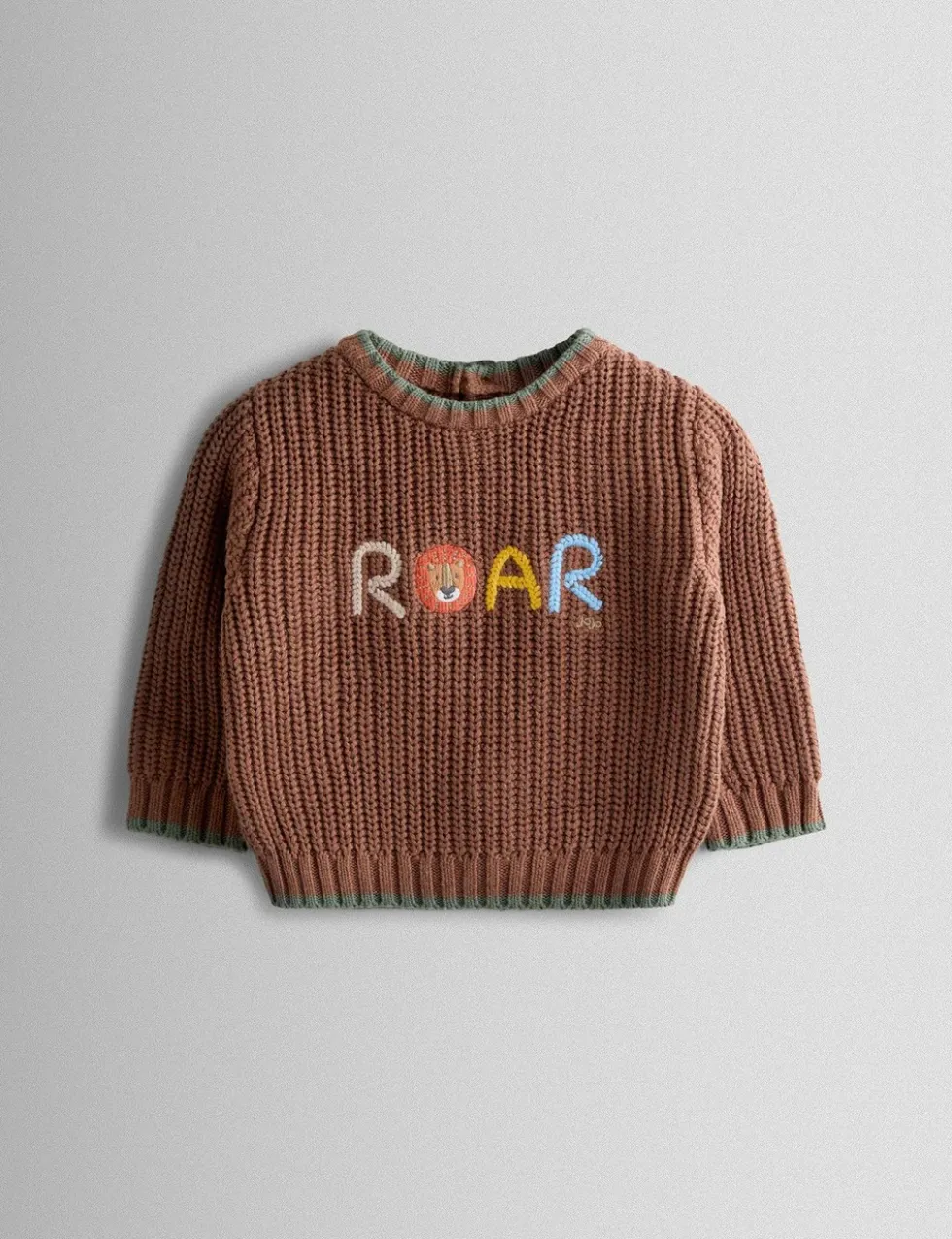 Pure Cotton Roar Slogan Jumper (3 Mths-6 Yrs)