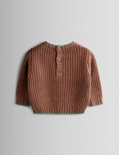 Pure Cotton Roar Slogan Jumper (3 Mths-6 Yrs)