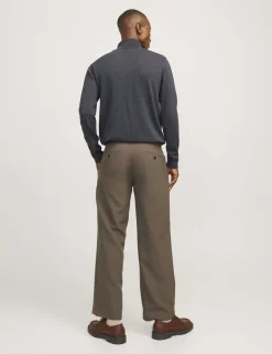 Pure Cotton Roll Neck Jumper