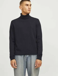 Pure Cotton Roll Neck Jumper
