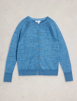Pure Cotton Round Neck Cardigan