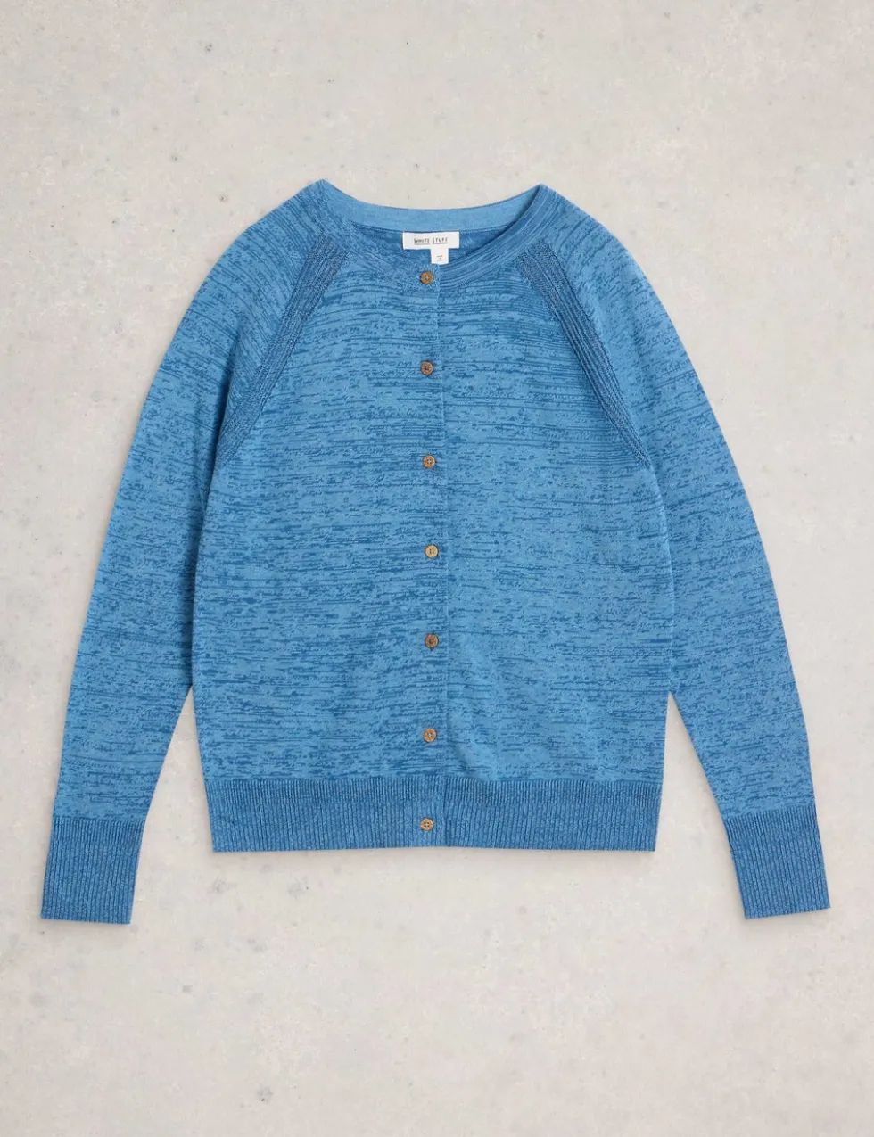 Pure Cotton Round Neck Cardigan