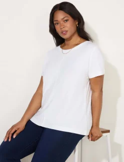 Pure Cotton Round Neck T-Shirt