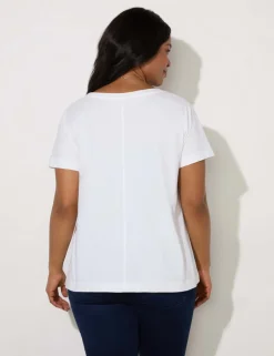 Pure Cotton Round Neck T-Shirt