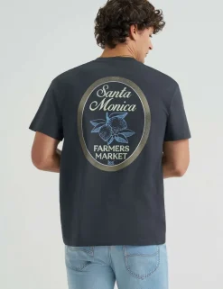 Pure Cotton Santa Monica Graphic T-Shirt