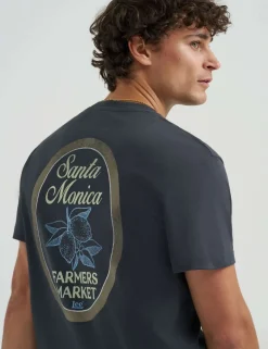 Pure Cotton Santa Monica Graphic T-Shirt
