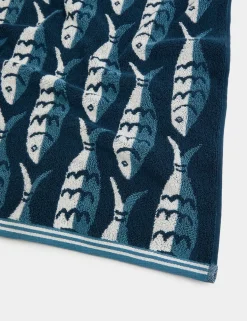 Pure Cotton Sardines Towel