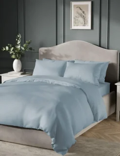 Pure Cotton Sateen 400 Thread Count Bedding Set