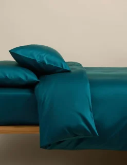Pure Cotton Sateen 400 Thread Count Bedding Set