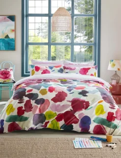 Pure Cotton Sateen Abstract Bedding Set