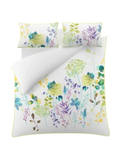 Pure Cotton Sateen Botanical Bedding Set