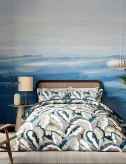 Pure Cotton Sateen Calathea Bedding Set