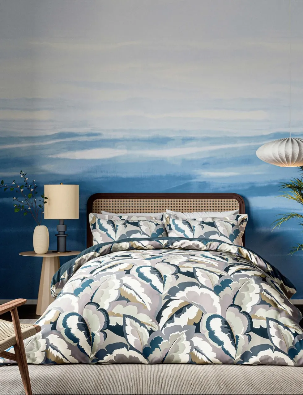 Pure Cotton Sateen Calathea Bedding Set