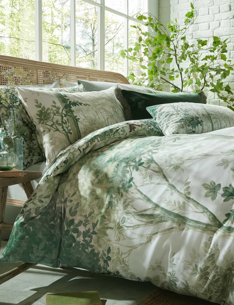 Pure Cotton Sateen Coppice Forest Bedding Set