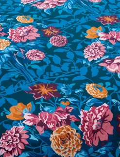 Pure Cotton Sateen Dahlia Bunch Bedding Set