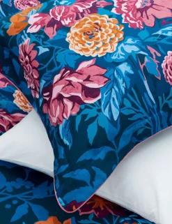 Pure Cotton Sateen Dahlia Bunch Bedding Set