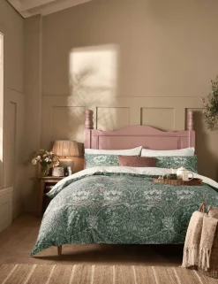 Pure Cotton Sateen Honeysuckle and Tulip Bedding Set
