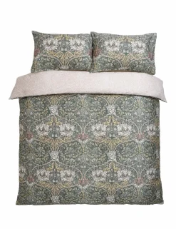 Pure Cotton Sateen Honeysuckle and Tulip Bedding Set