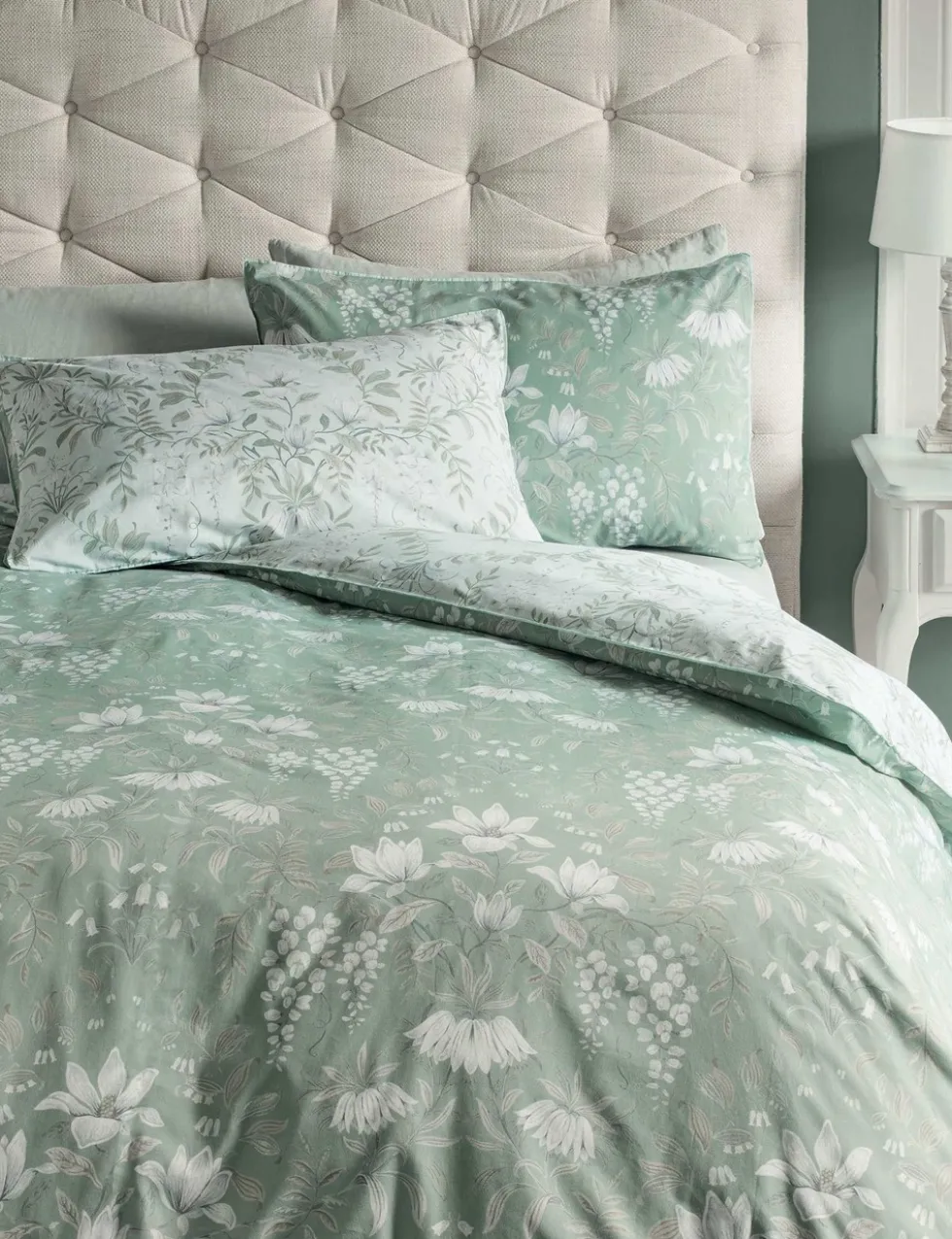 Pure Cotton Sateen Parterre Bedding Set