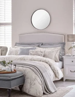 Pure Cotton Sateen Pussy Willow Bedding Set