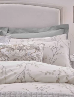 Pure Cotton Sateen Pussy Willow Bedding Set