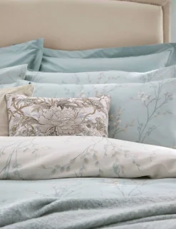 Pure Cotton Sateen Pussy Willow Bedding Set