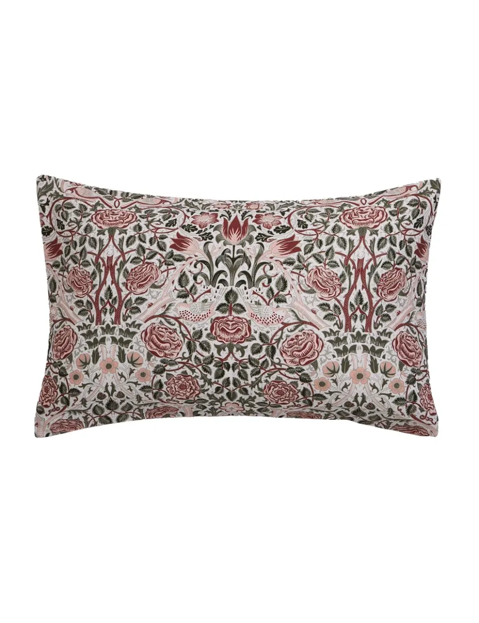 Pure Cotton Sateen Rose Brick Bedding Set