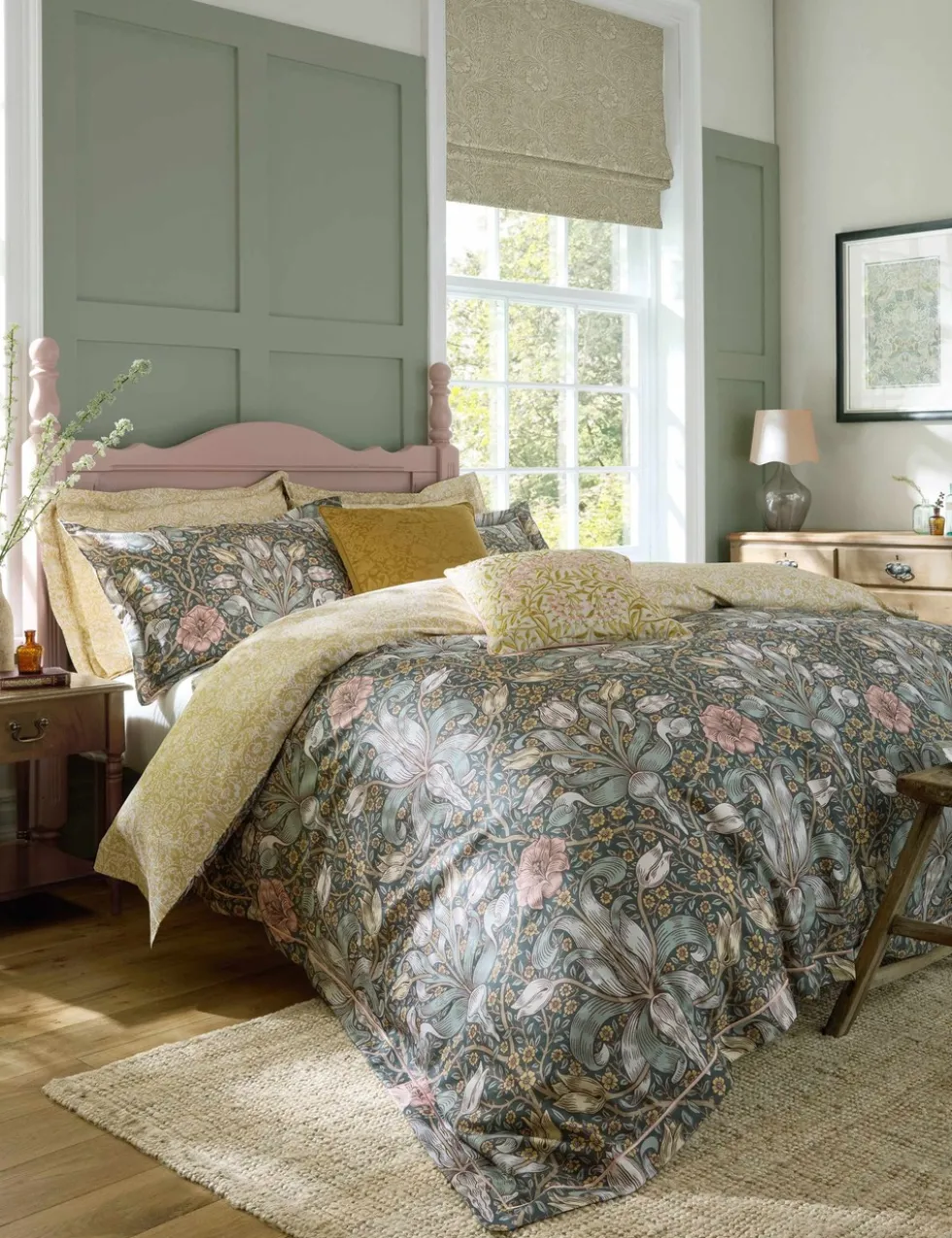Pure Cotton Sateen Spring Thicket Bedding Set