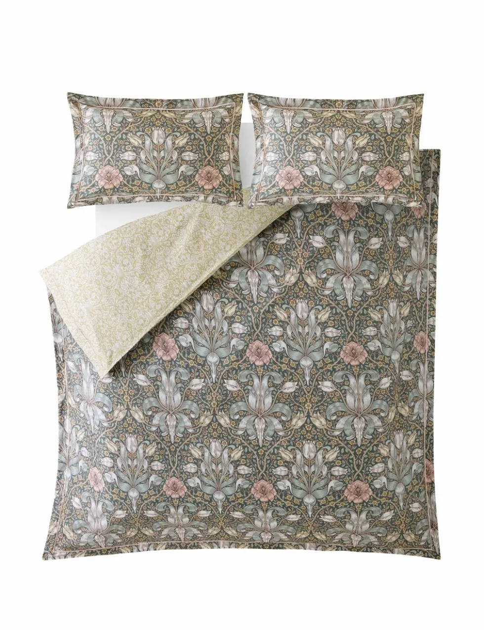 Pure Cotton Sateen Spring Thicket Bedding Set