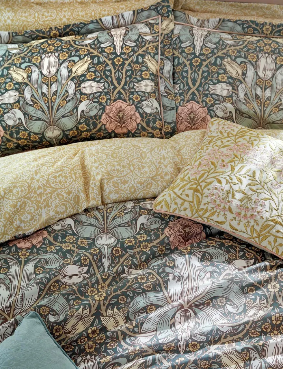 Pure Cotton Sateen Spring Thicket Bedding Set