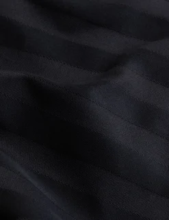 Pure Cotton Sateen Striped Tablecloth