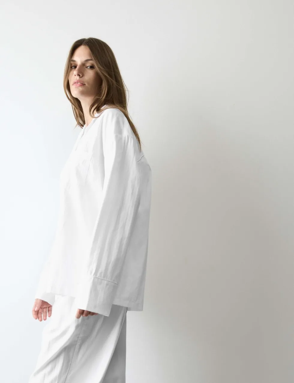 Pure Cotton Sateen Striped Pyjama Set