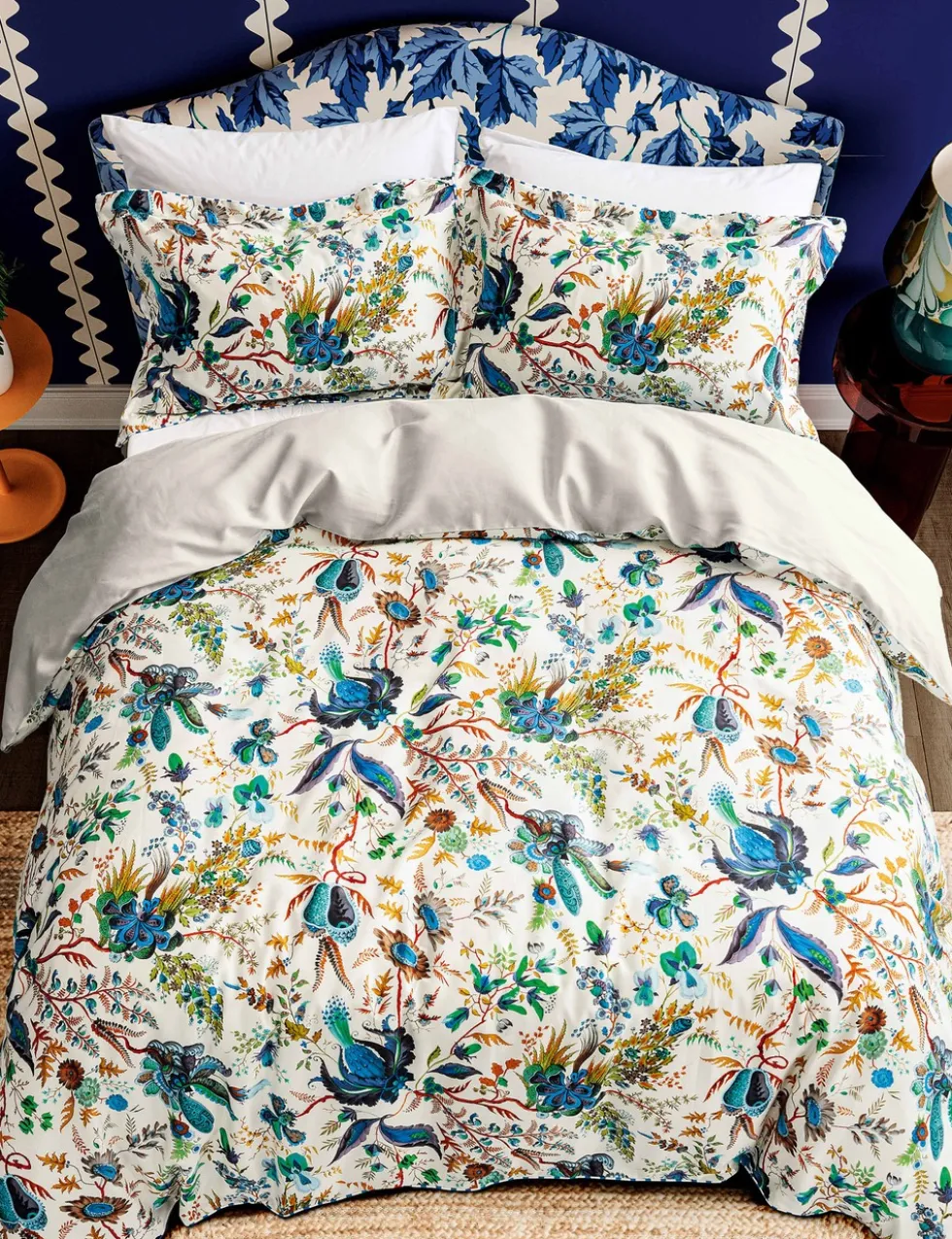 Pure Cotton Sateen Wonderland Floral Bedding Set