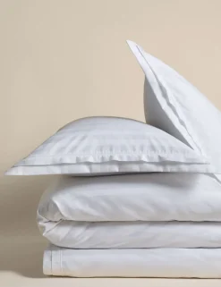 Pure Cotton Satin Striped Bedding Set
