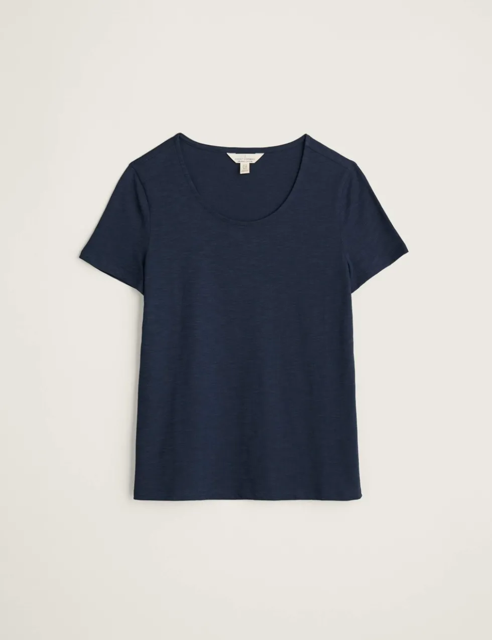 Pure Cotton Scoop Neck T-Shirt