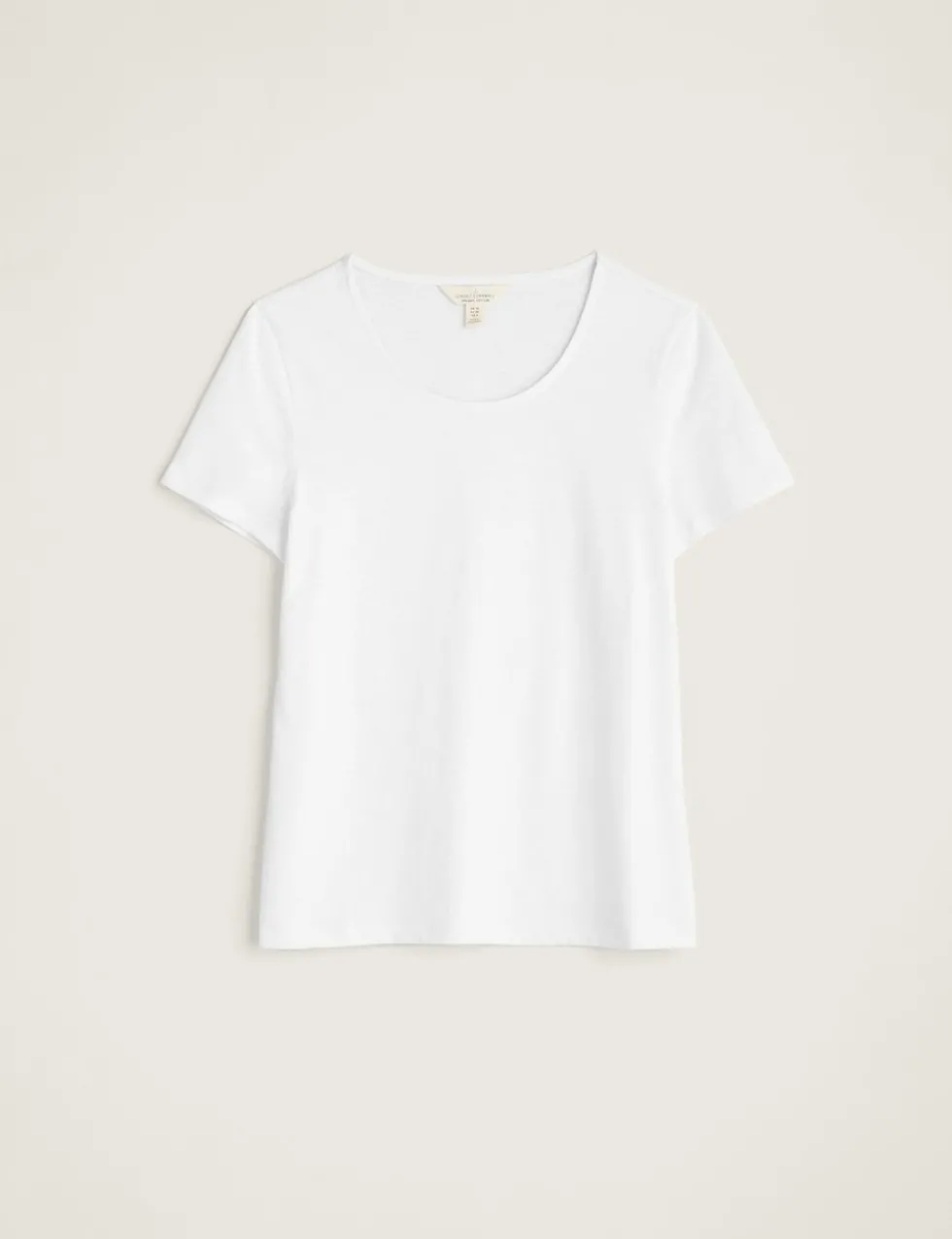 Pure Cotton Scoop Neck T-Shirt