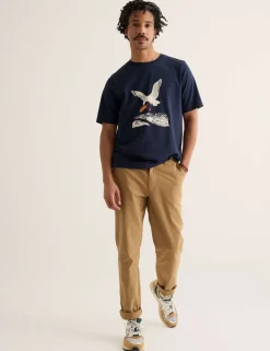 Pure Cotton Seagull Graphic T-Shirt
