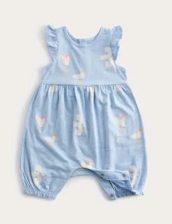 Pure Cotton Seagull Romper (0-3 Yrs)