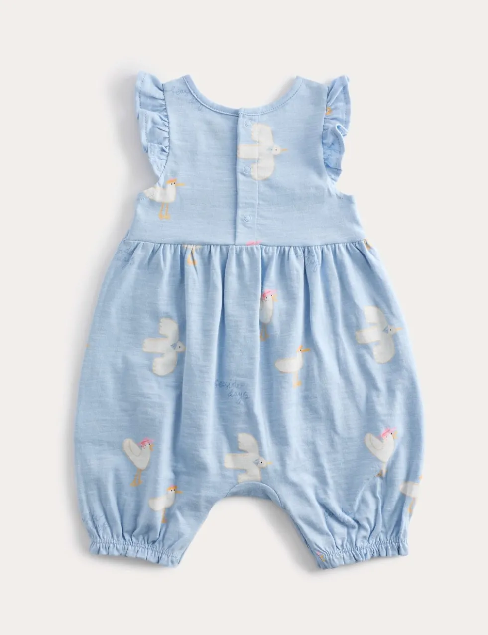 Pure Cotton Seagull Romper (0-3 Yrs)