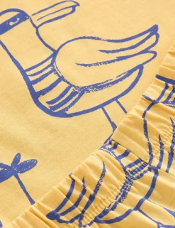 Pure Cotton Seagull Short Pyjamas (1-8 Yrs)