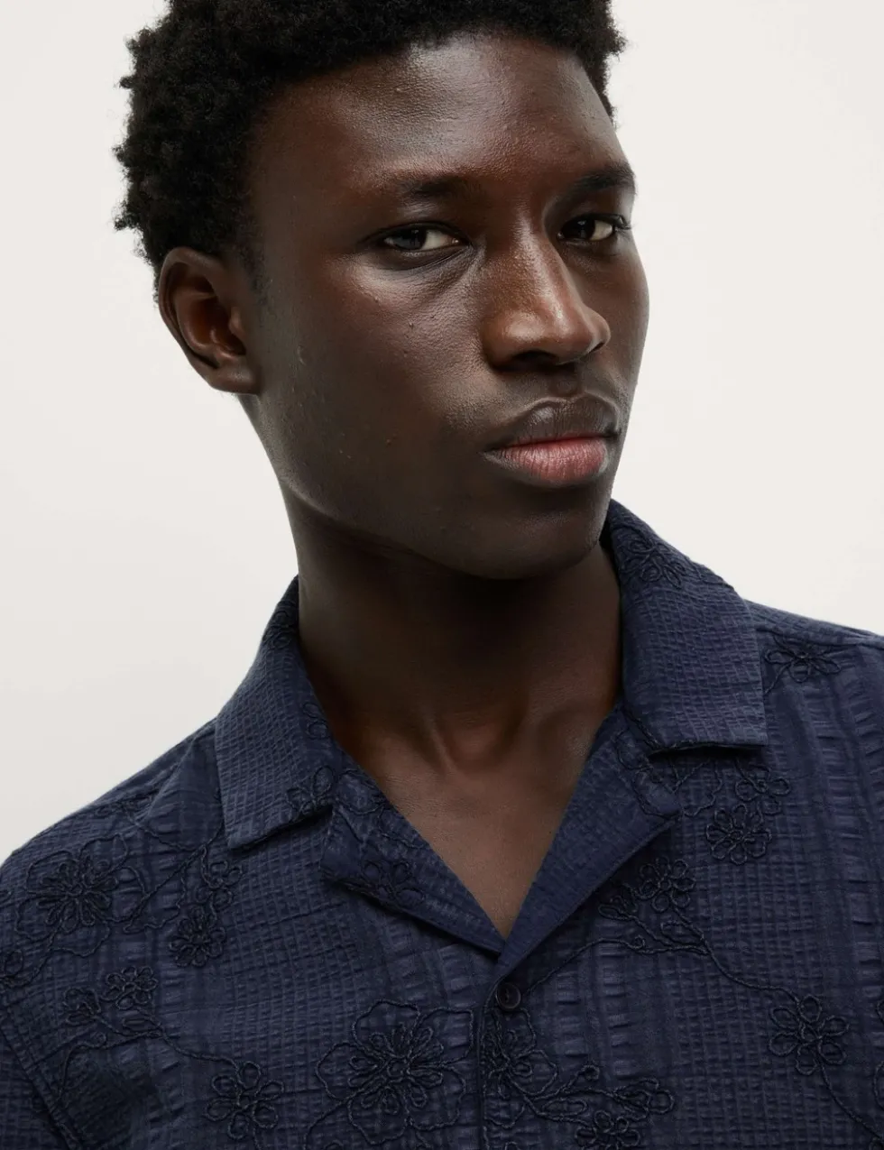 Pure Cotton Seersucker Shirt