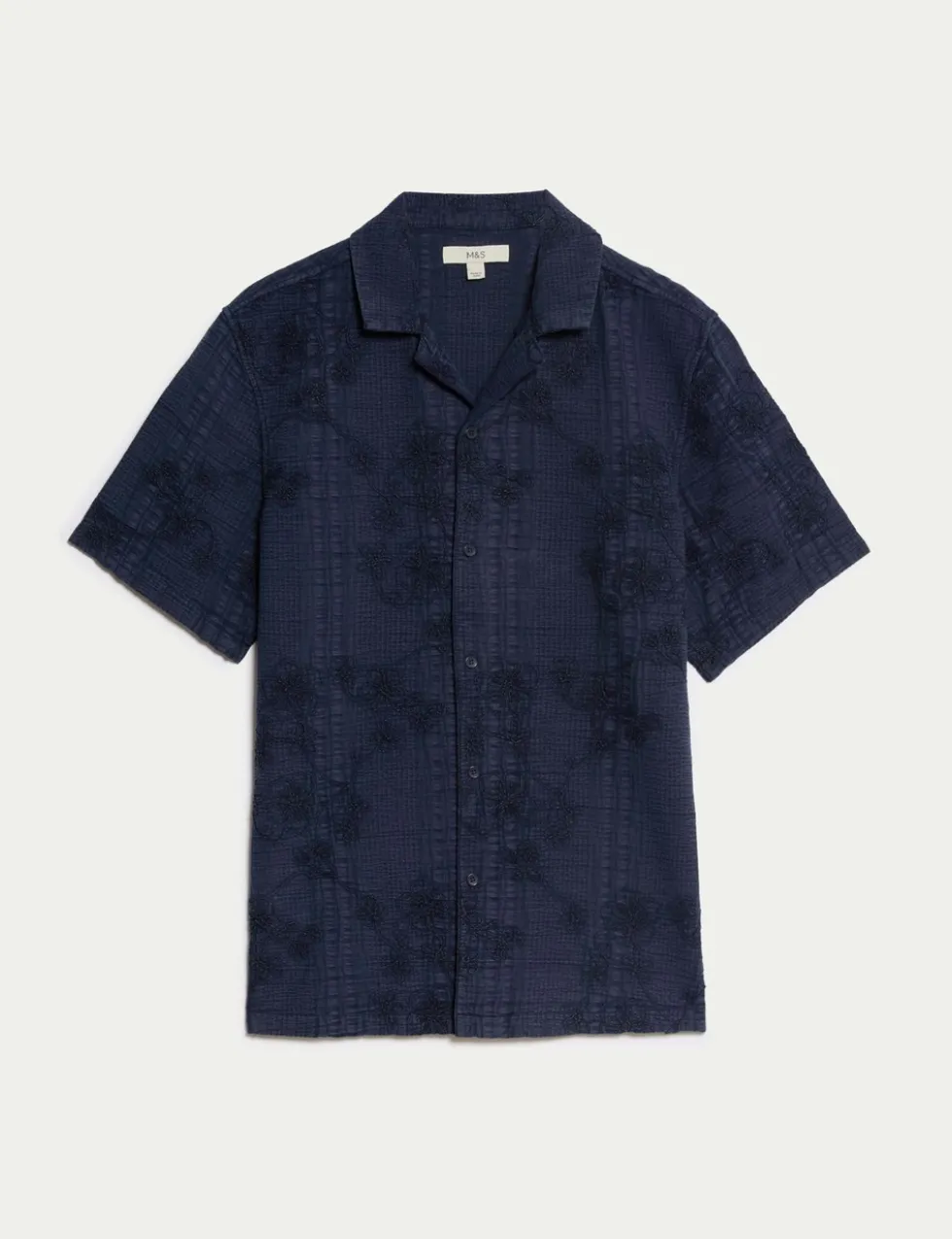 Pure Cotton Seersucker Shirt