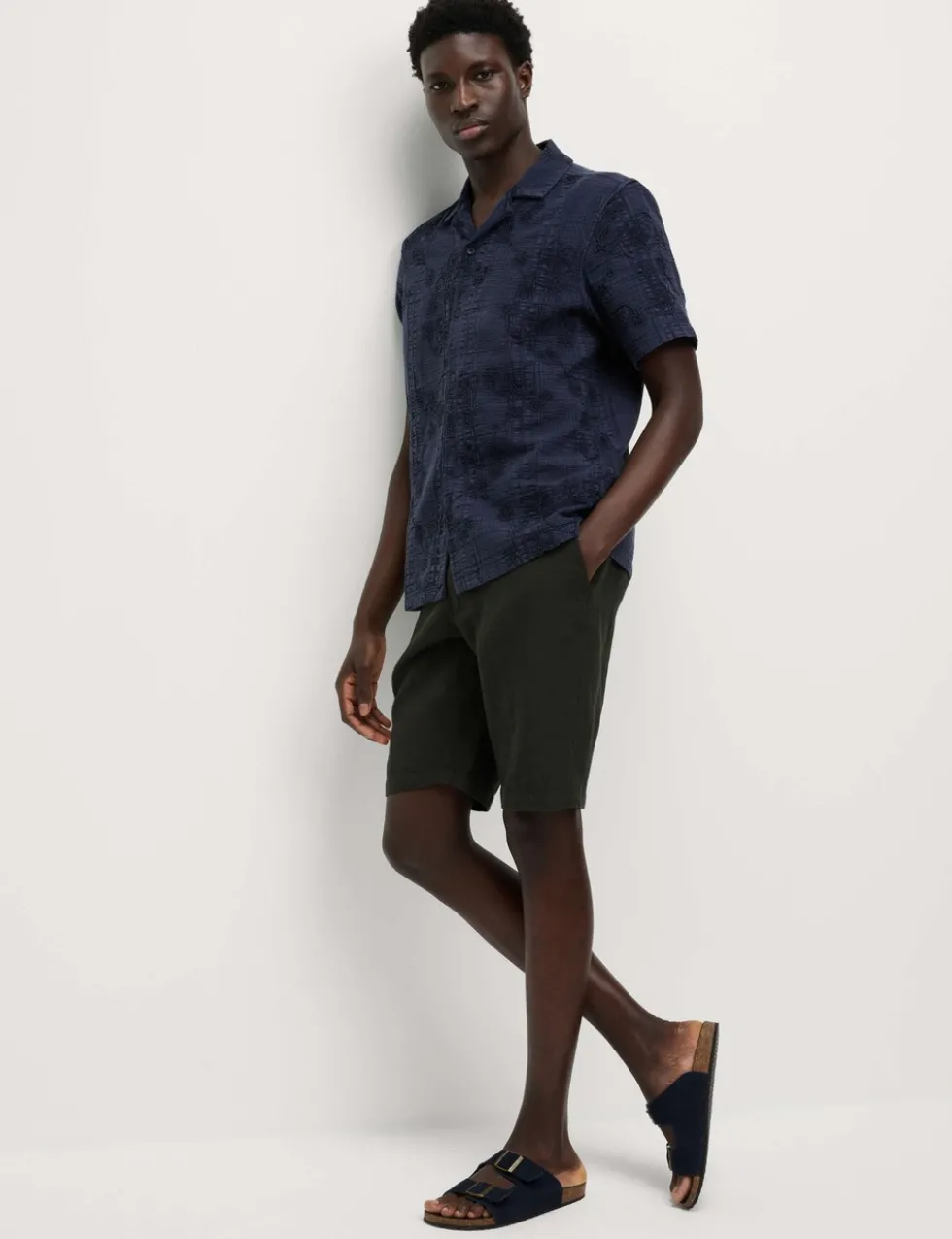 Pure Cotton Seersucker Shirt