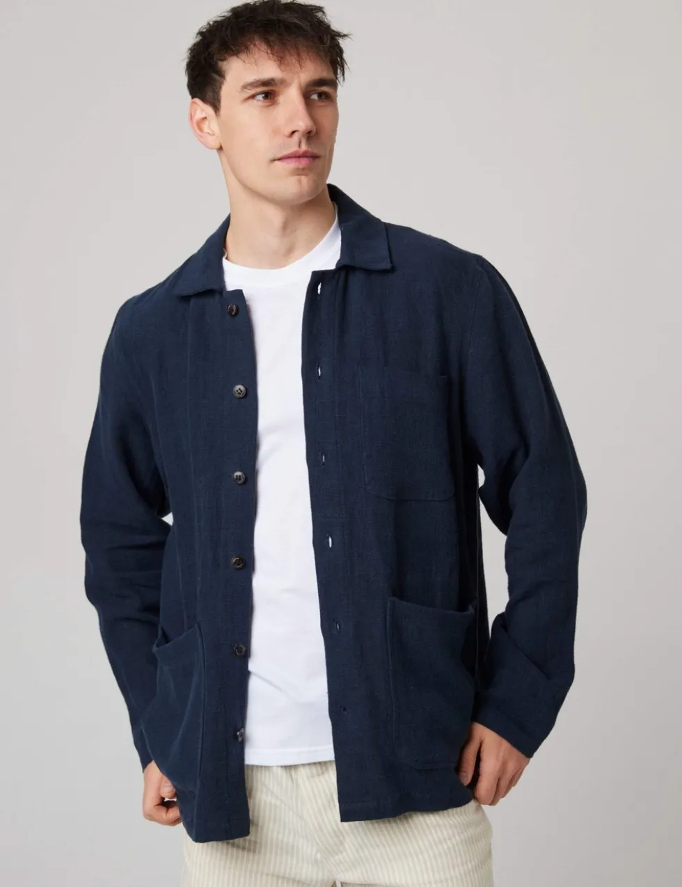 Pure Cotton Shacket