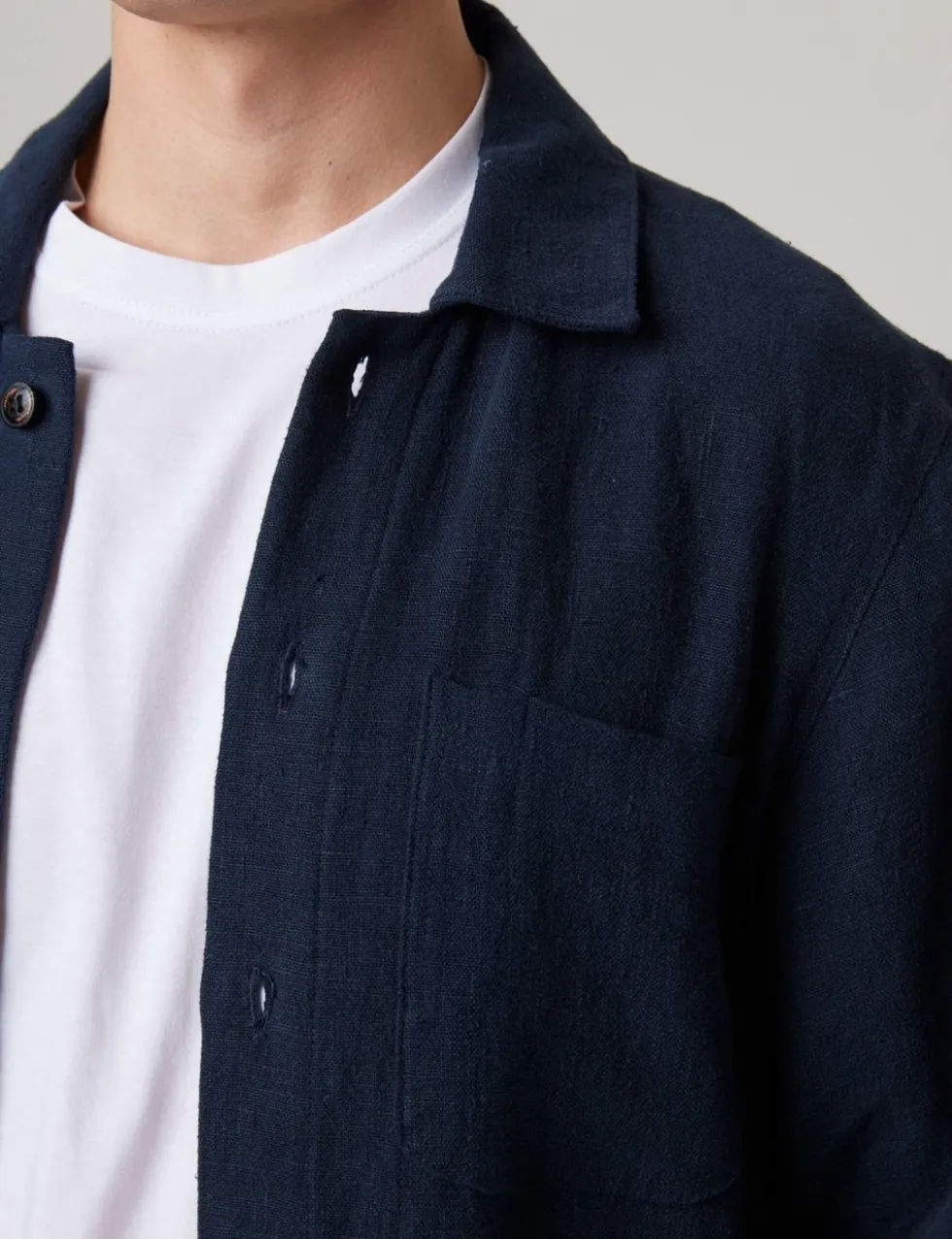 Pure Cotton Shacket