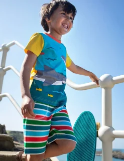 Pure Cotton Shark Print T-Shirt (3 Mths-8 Yrs)