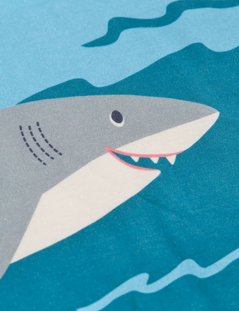 Pure Cotton Shark Print T-Shirt (3 Mths-8 Yrs)