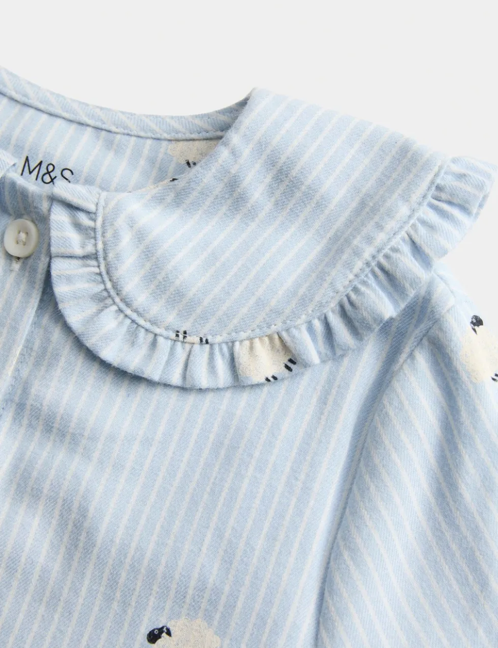 Pure Cotton Sheep Pyjamas (9 Mths-8 Yrs)