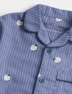 Pure Cotton Sheep Pyjamas (9 Mths - 8 Yrs)