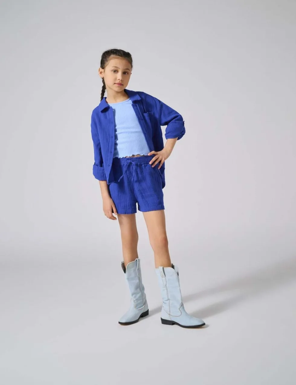 Pure Cotton Shirt (8-14 Yrs)